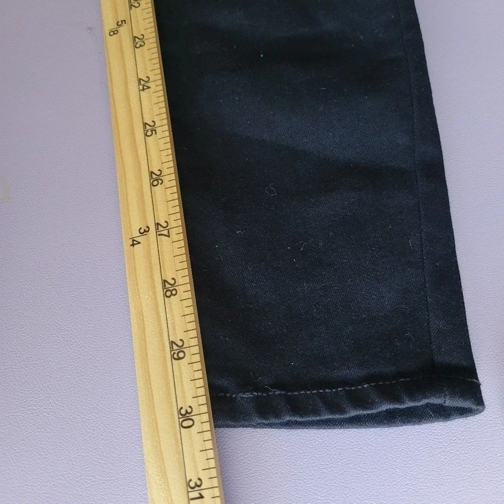 Aeropostale Flex‎ Effects Black Distressed Skinny Jeans Size 2Tall Grunge Punk